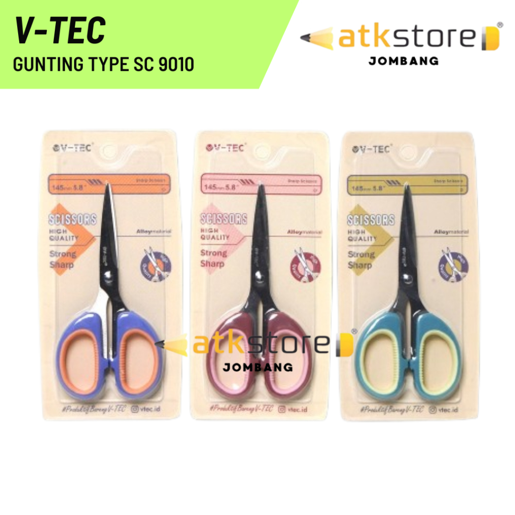 

V-TEC Gunting Type SC 9010 5.8 INCH / Gunting Kertas Lucu