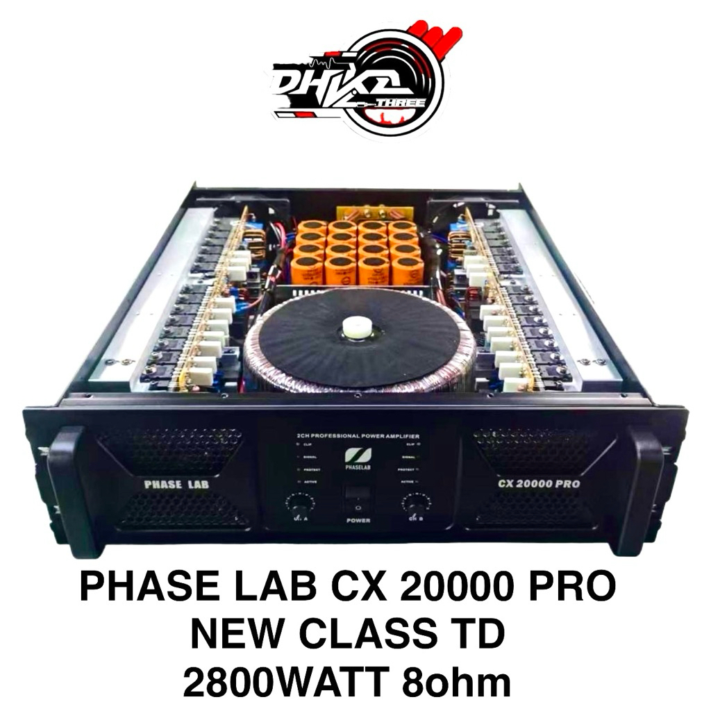 POWER PHASE LAB CX 20000 PRO CLASS TD / Power Phaselab Cx 20000 Pro Class TD / power phase lab cx 20