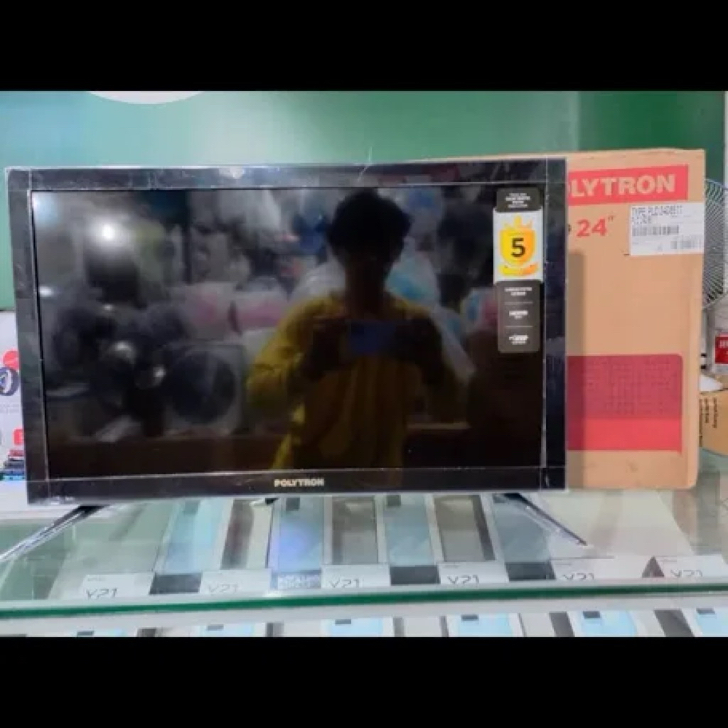 TV LED POLYTRON 24inci