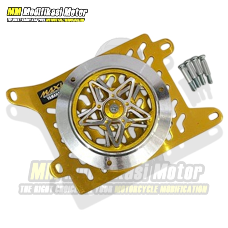 Cover Radiator Xeon Karbu Tutup Radiator Xeon Karbu Set Spinner Bintang