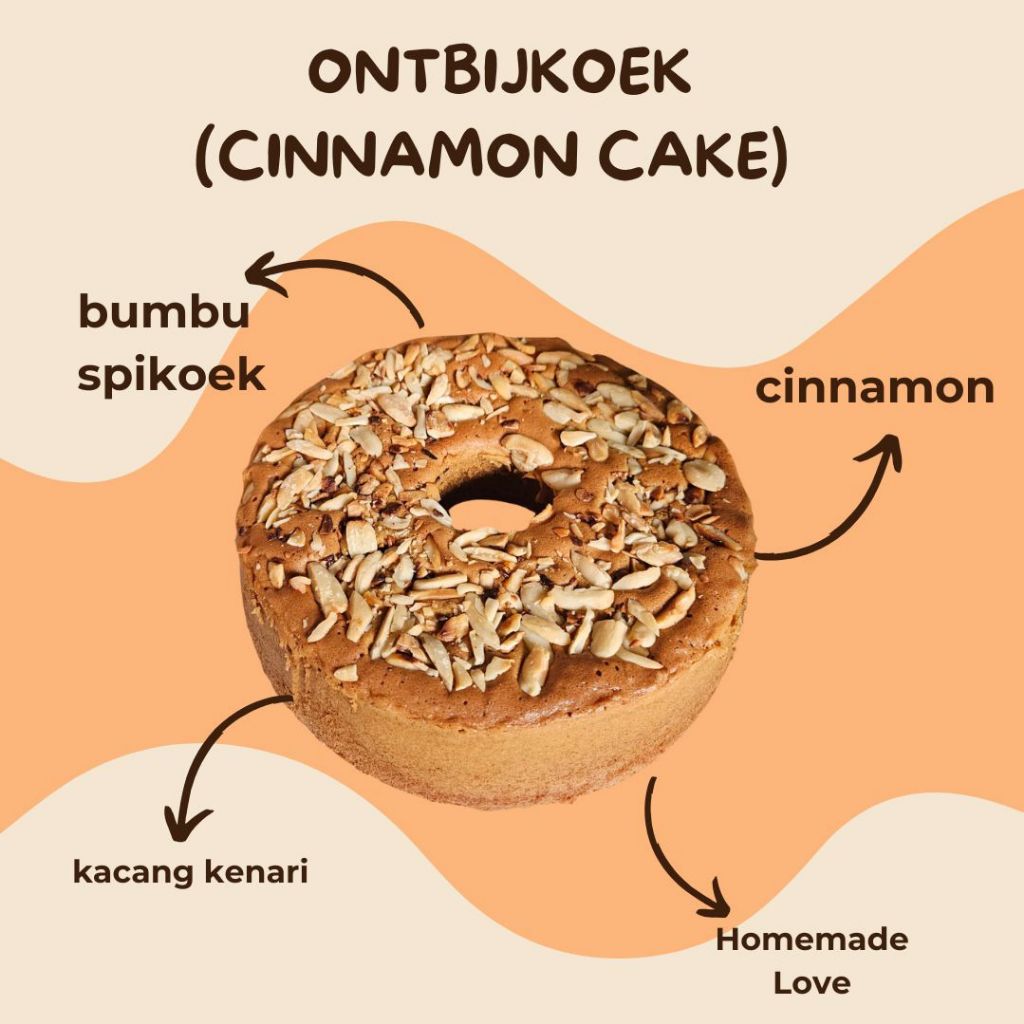 

Ontbijkoek Bolu Rempah Jadul Rasa Bubuk Spikoe dan Kayu Manis by Rumah Kue Sanny