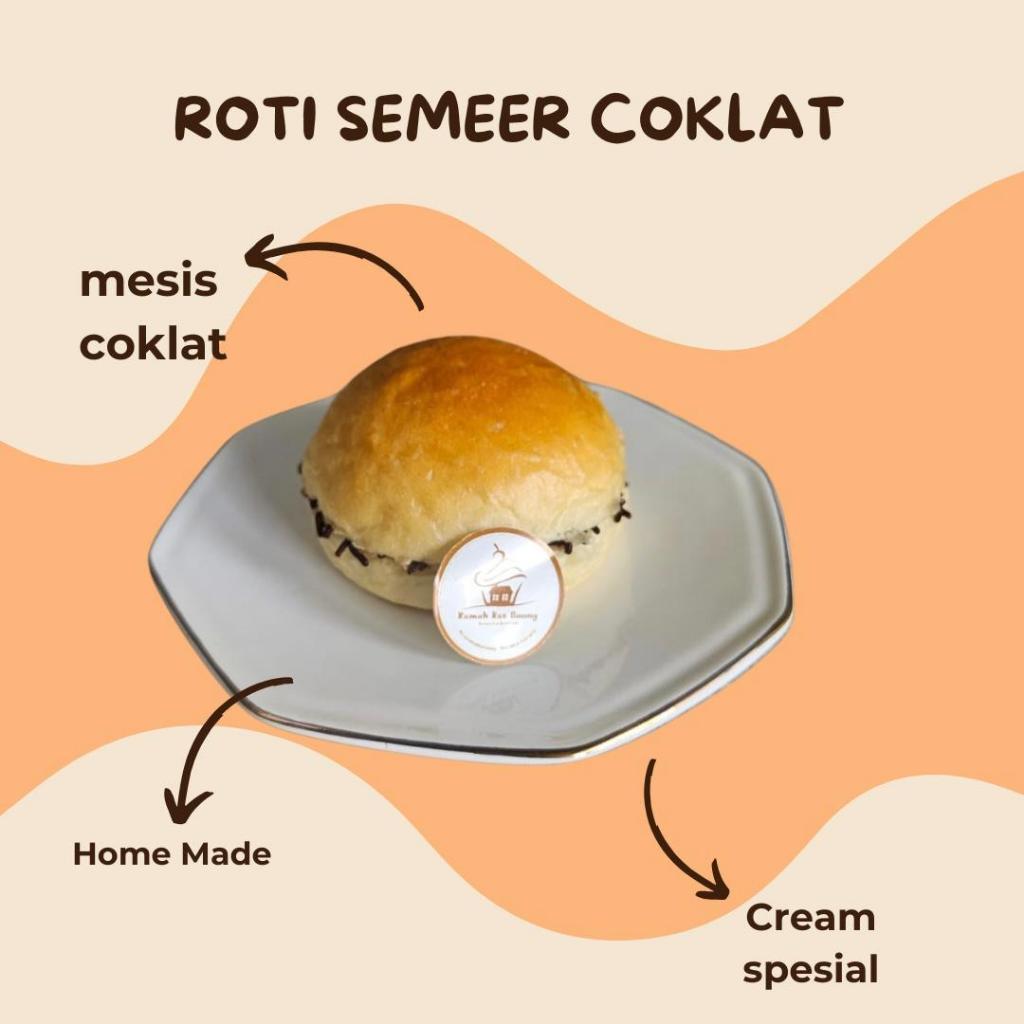 

Roti Semeer Butterrcream Dua Varian Coklat Meses dan Keju by Rumah Kue Sanny