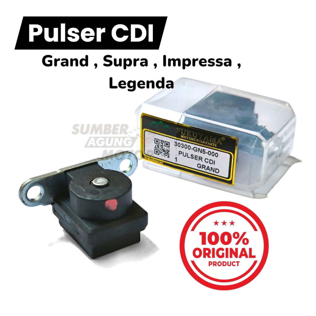 Pulser Fulser CDI Honda Grand Impressa Legenda Supra X 100 Lama Original Fukuyama