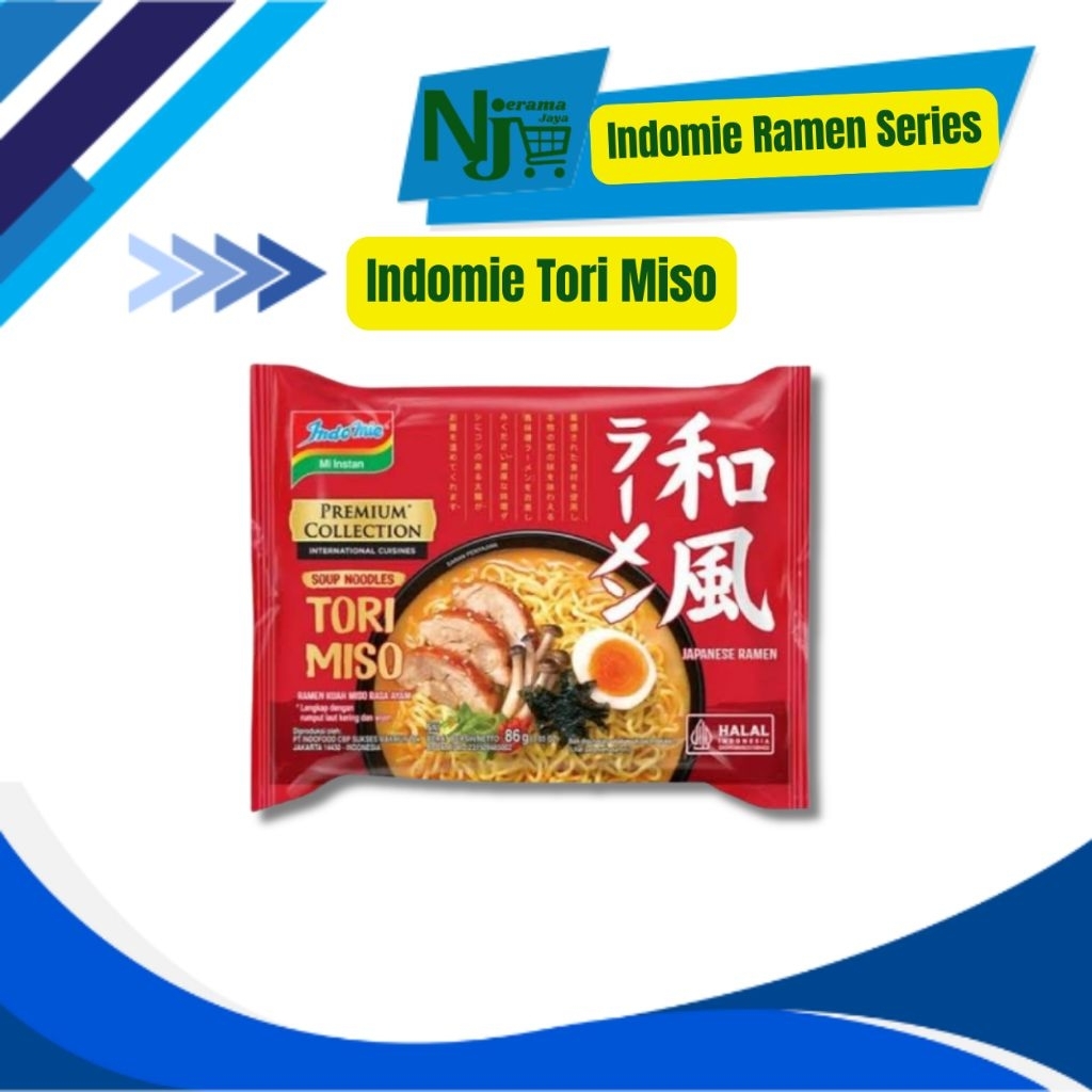 

Mie Indomie Premium Ramen Series