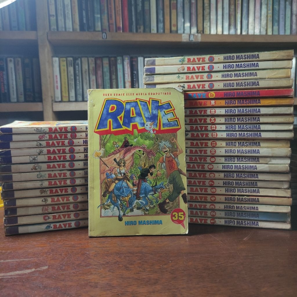 Komik Rave Hiro Mashima Full Set Vol. 1-35