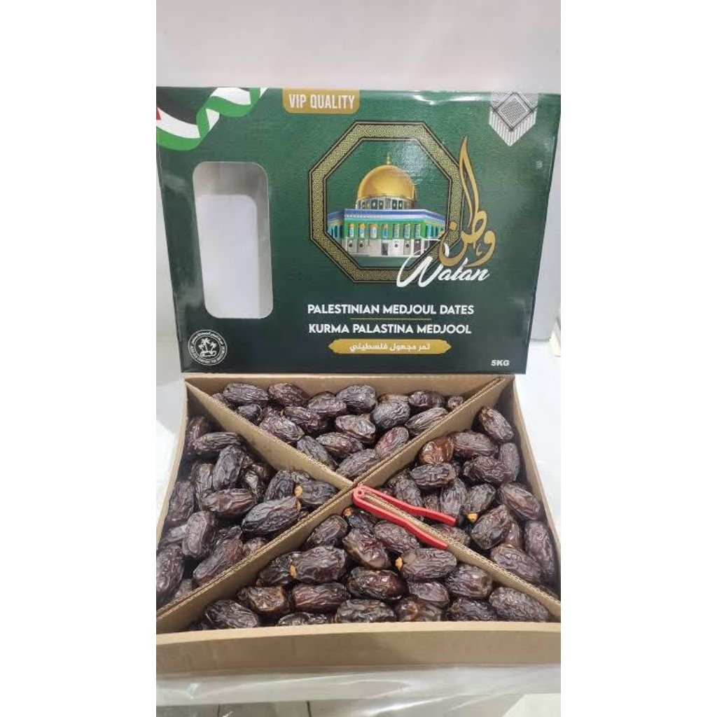 

Kurma Medjool Jumbo Palestina Jericho 5kg Fresh Panen Baru