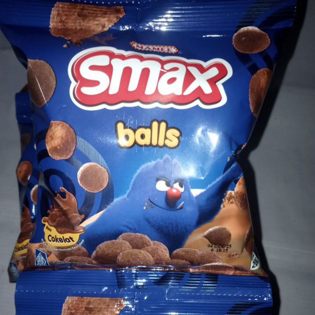 

Smax Balls rasa coklat 20gr isi 10 pcs