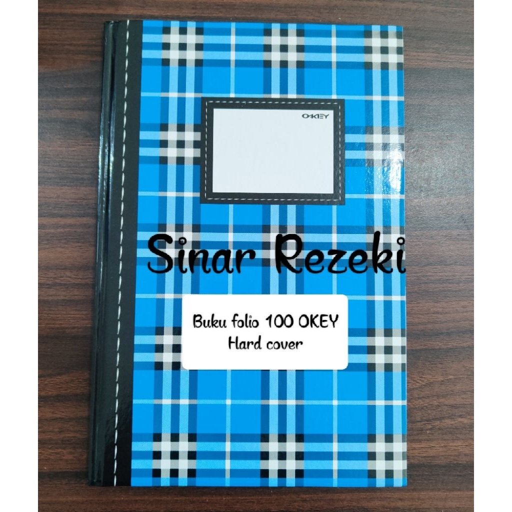 

100 lembar!OKEY!Buku folio 100 lembar hard cover okey/buku akuntansi
