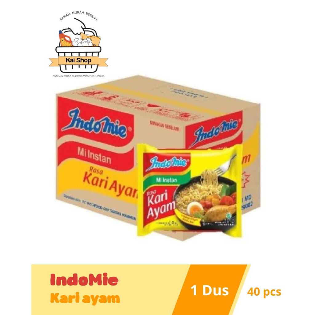 

1 DUS (40 PCS) INDOMIE KARI AYAM