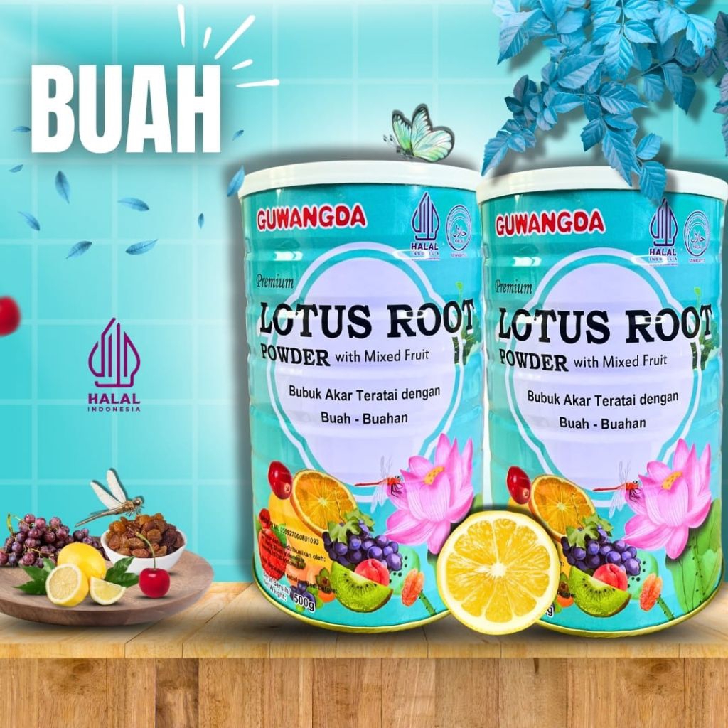 

BPOM HALAL Oufen Lotus Root Powder Bubuk Akar Teratai Diet Sehat/Diet Halal/Bagus Buat Kesehatan ALL VARIAN