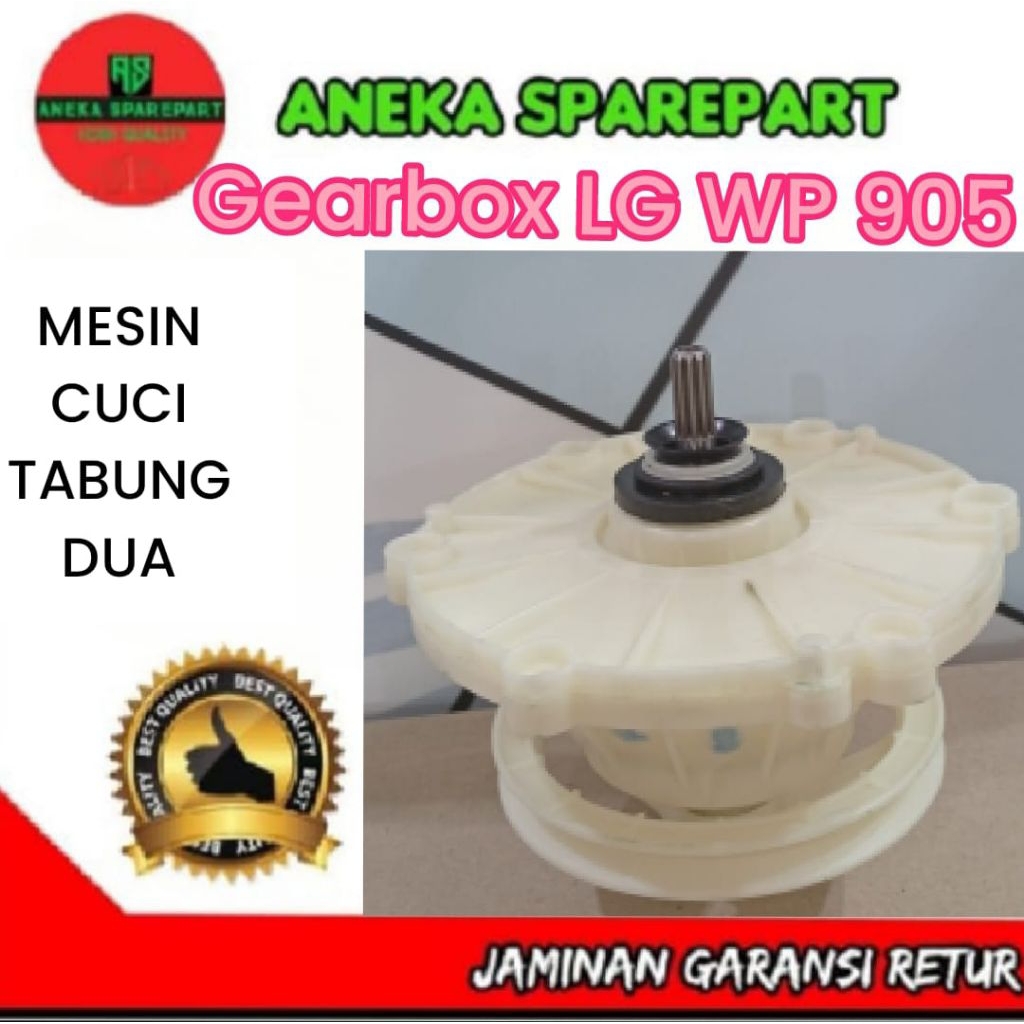 gearbox mesin cuci lg 2 tabung Gearbk 18 kg