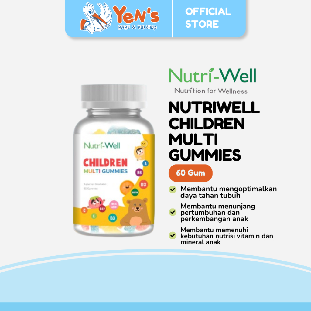 Nutriwell Children Multi Gummies - 60 Gummies / Nutriwell