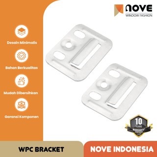 Nove - WPC Bracket - Klip WPC Wall Panel Isi 10 PCS