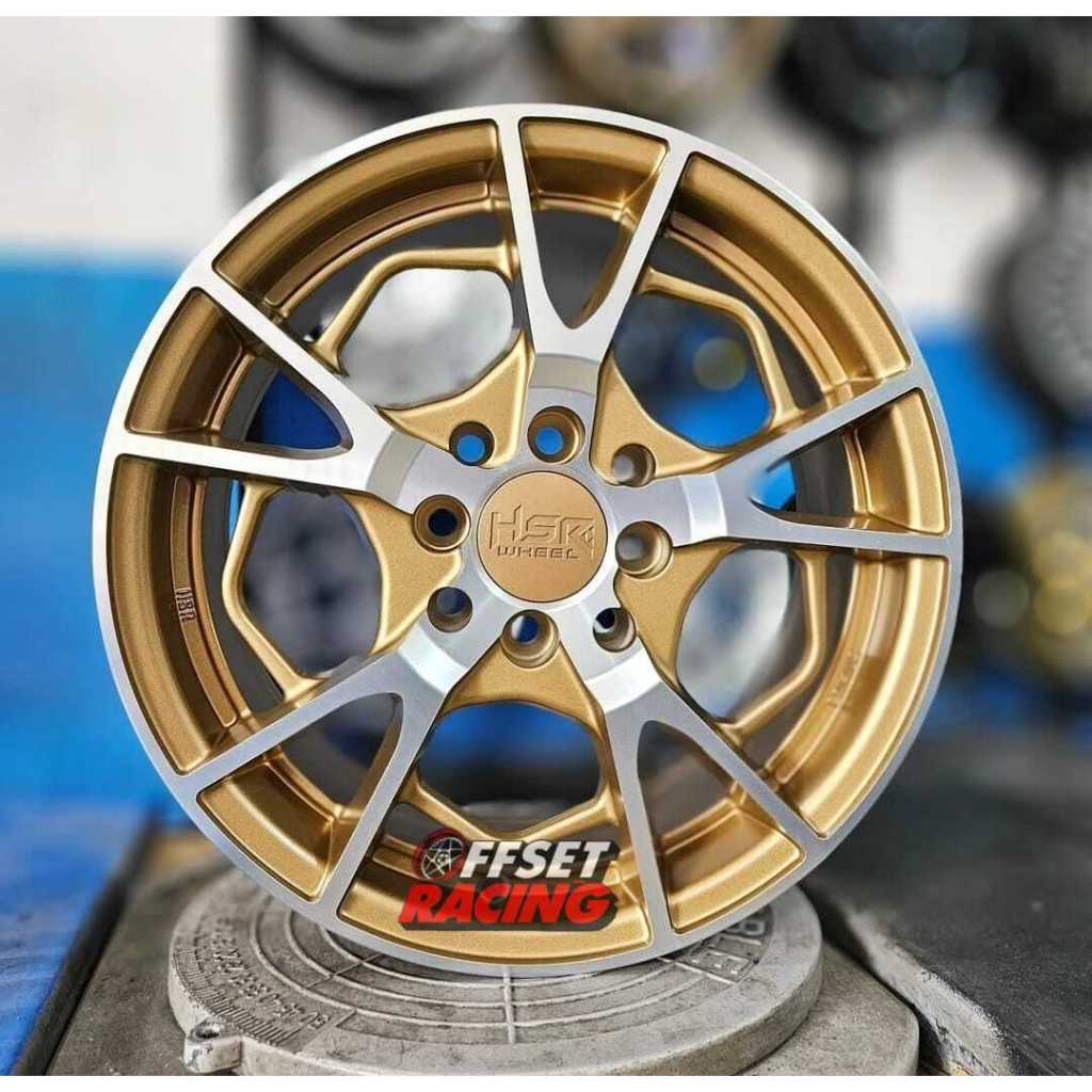 Velg R15 Mobil Calya Sigra Agya Ayla Xenia Velg Mobil HSR EXIMIUS Ring 15 Lebar 6,5