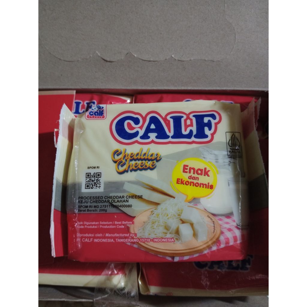

Keju Potong CALF (200gr)