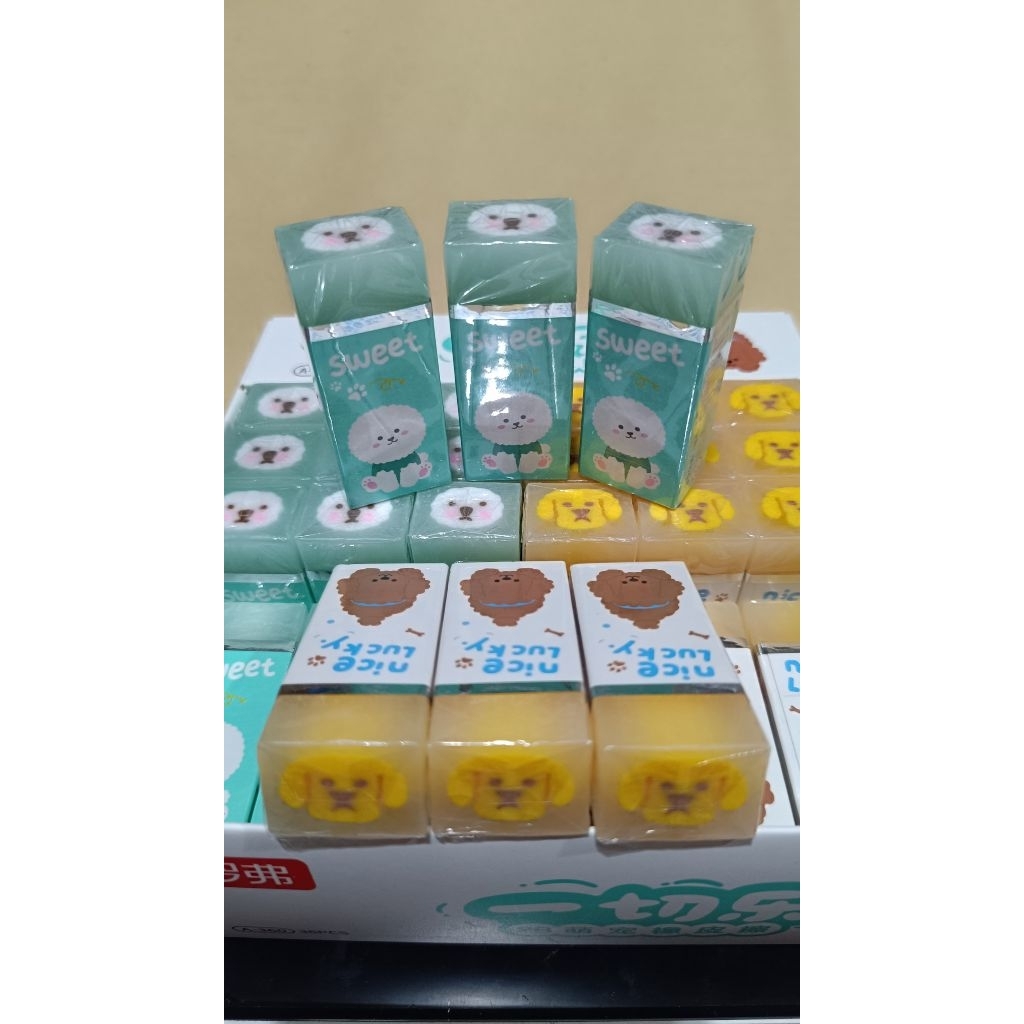 

Penghapus Pensil Lucu Binatang Transparan