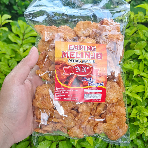 

Rasa dan Rupa | Emping Melinjo Pedas manis "NN" -Emping Pedas / Emping Manis / Emping Siap Saji / Emping Matang - Snack / Kemasan 180gr - Renyah, Gurih, Bikin Nagih! - Promo bisa COD