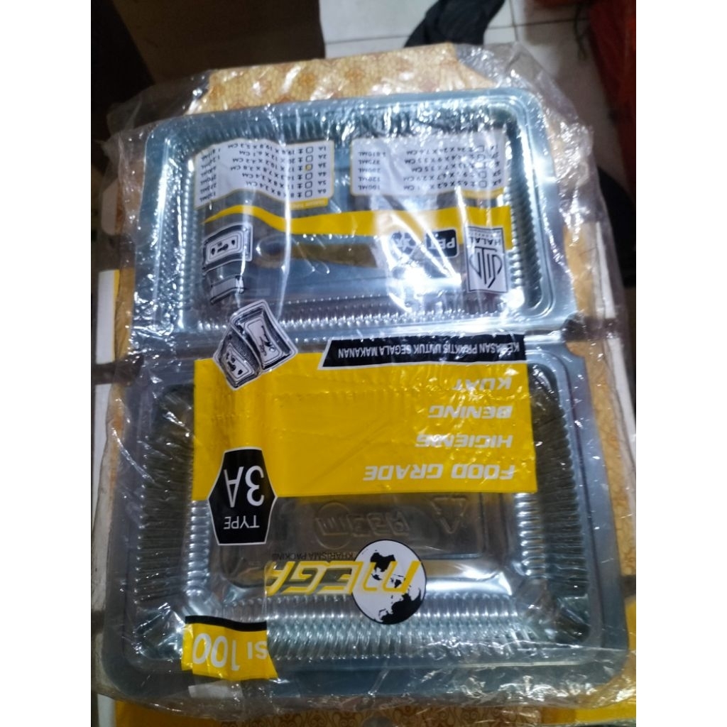 mika kue uk 3a dll 1pak isi 100 yg 2a dalam ,& standar, isi 50