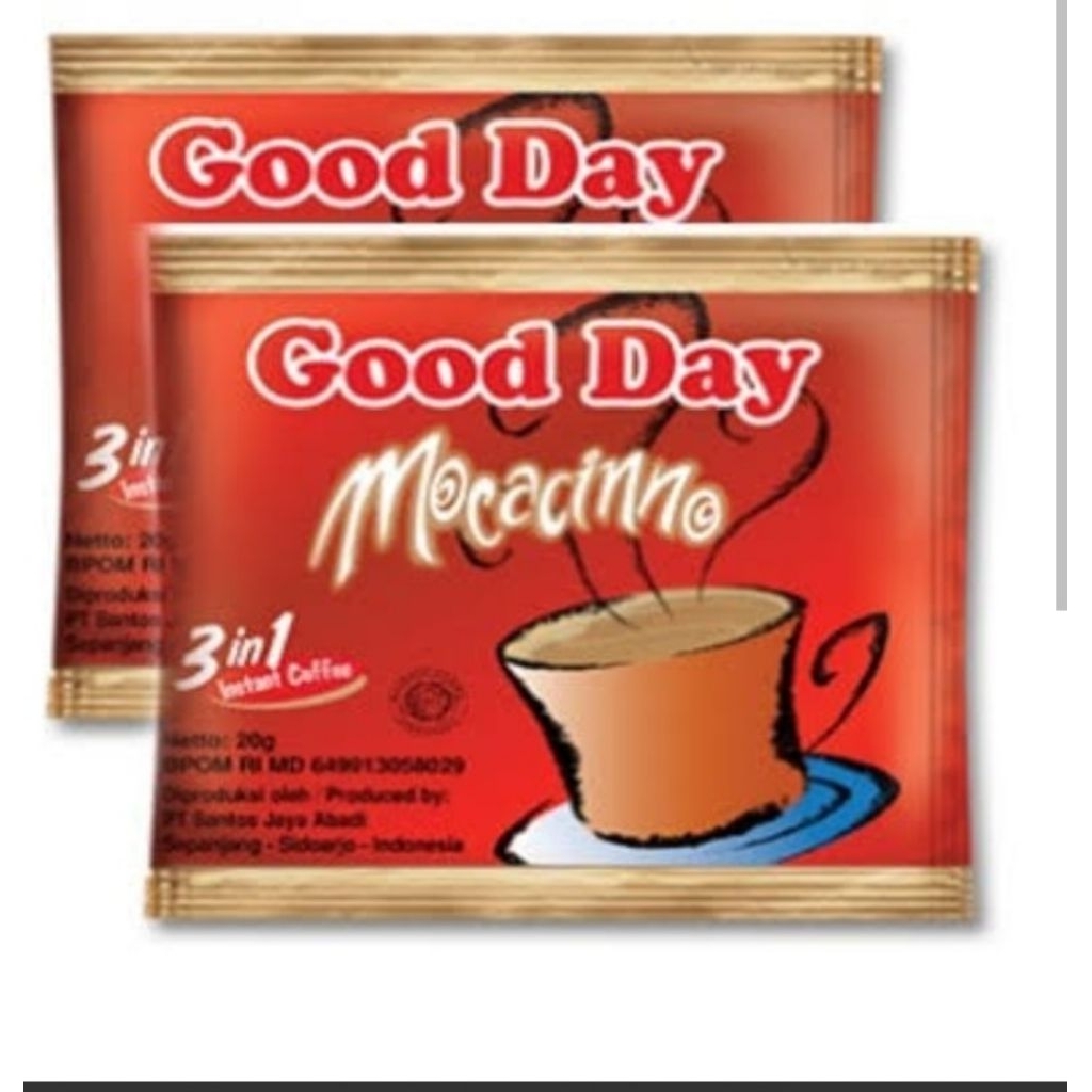 

Good Day coffee instan mocacino@
