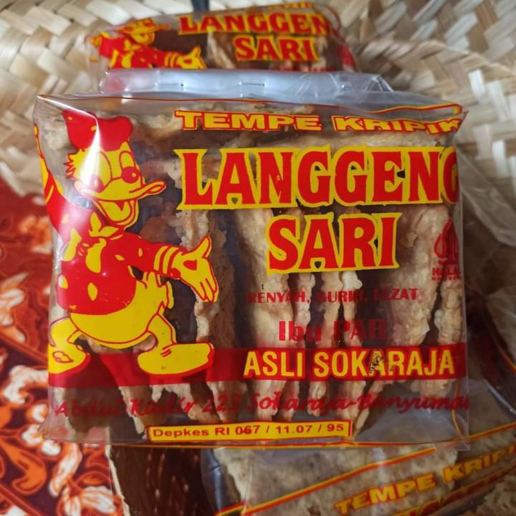 

Keripik Tempe Goreng Rasa Original Gurih & Renyah Snack Sehat High Protein