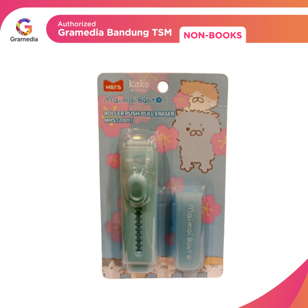 

Gramedia Bandung TSM - Kako Maimai Baby Roller Push-Pull Eraser/12 MHS120097