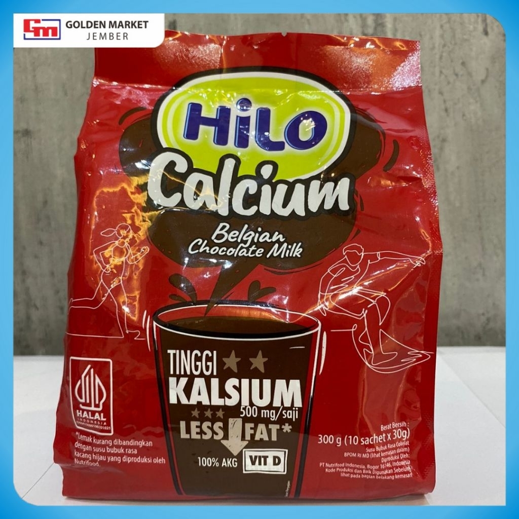 

Hilo Calcium belgian chocolate bag 10s
