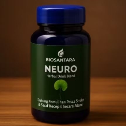 

BIOSANTARA NEURO Herbal Pasca Stroke | Pemulihan Saraf & Peredaran Darah | 100g