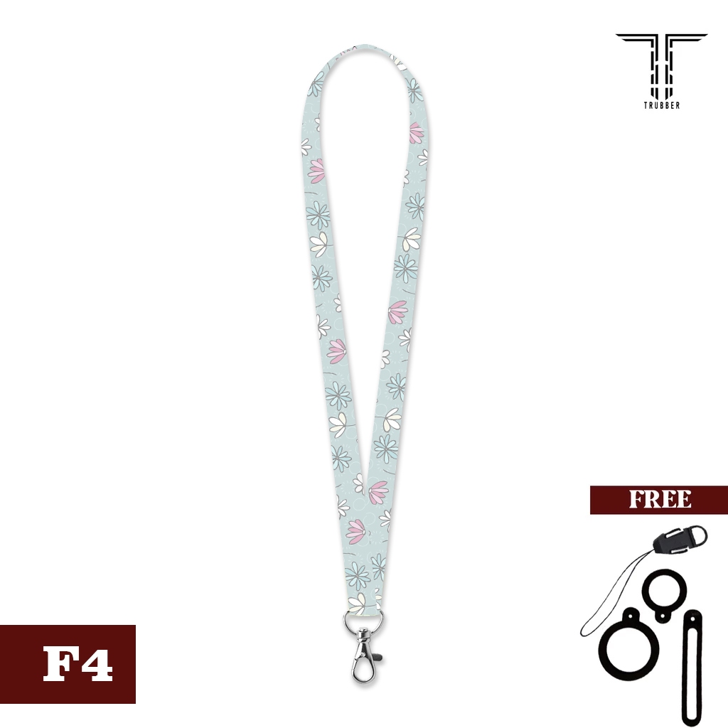 

ID LANYARD NAMETAG TALI GANTUNGAN LANYARD HANDPHONE LEHER CEWEK 1,5 CM AESTHETIC FREE KARET - F