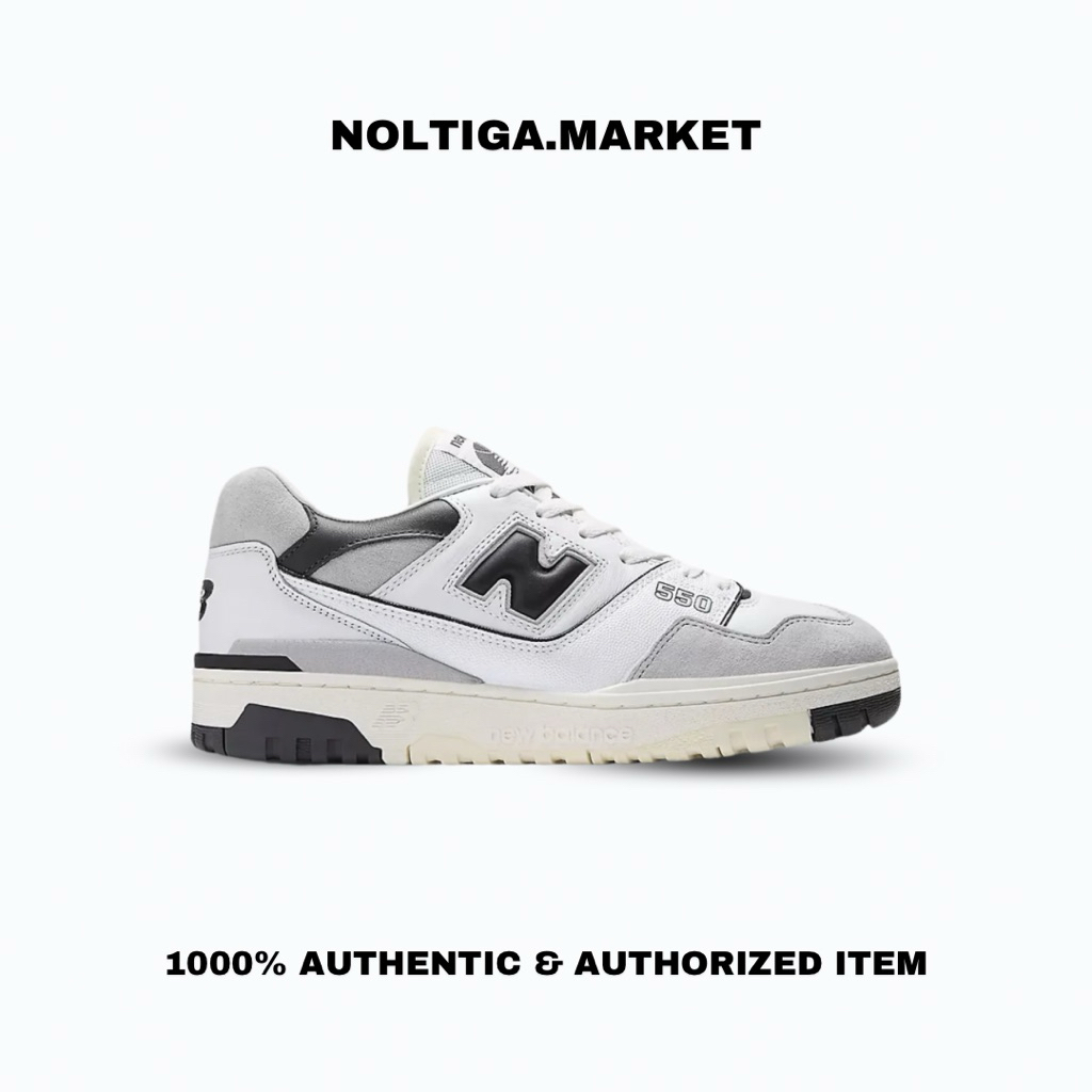 New Balance 550GGWB White Black Original Resmi