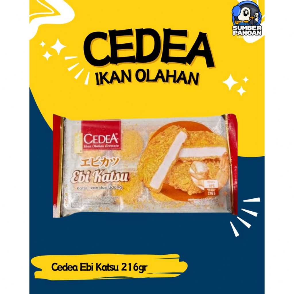 

Cedea Ebi Katsu (katsu ikan udang) 216gr
