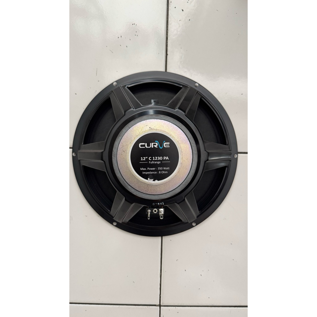 Speaker Curve 12inch Fullrange
