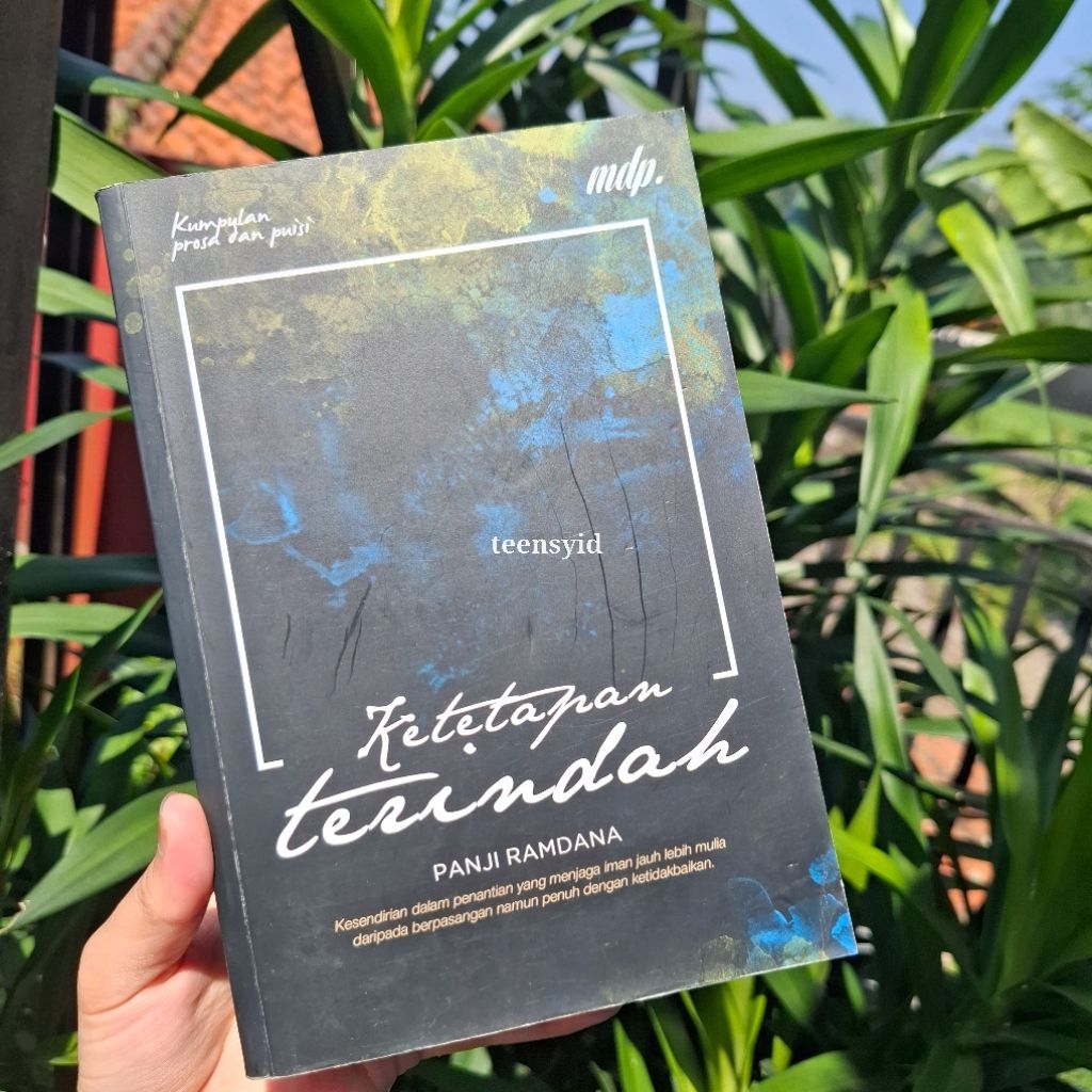 KETETAPAN TERINDAH - PANJI RAMDANA (PRELOVED BOOK)