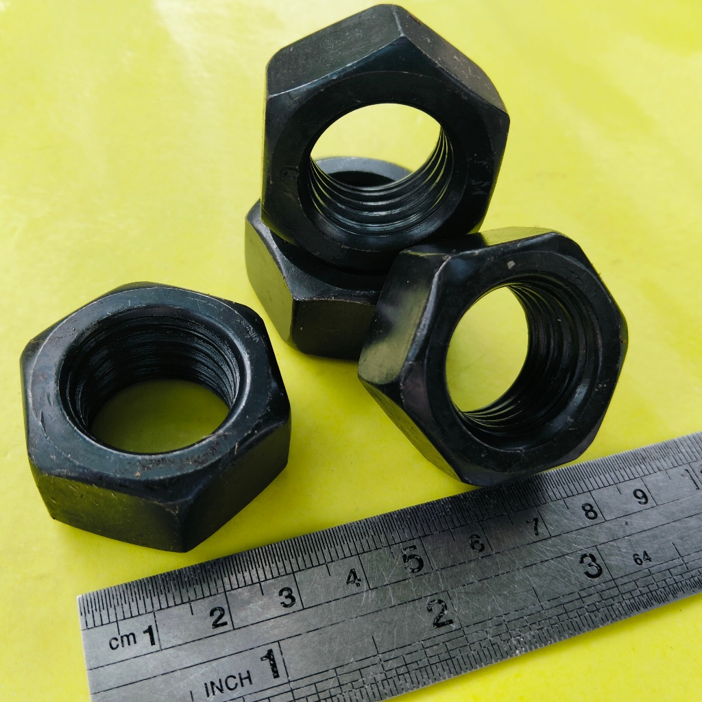 MUR BAJA HTB GRADE 8.8 M24 / MUR BAUT KUNCI 36 /MUR BAJA M24 HITAM / MUR M24 BAJA / NUT M24 BAUT 36