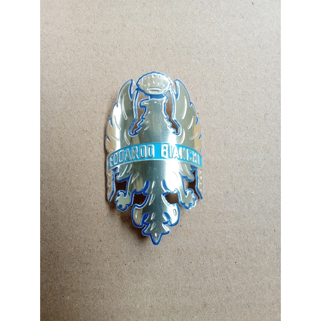 Emblem Sepeda Bianchi Gold
