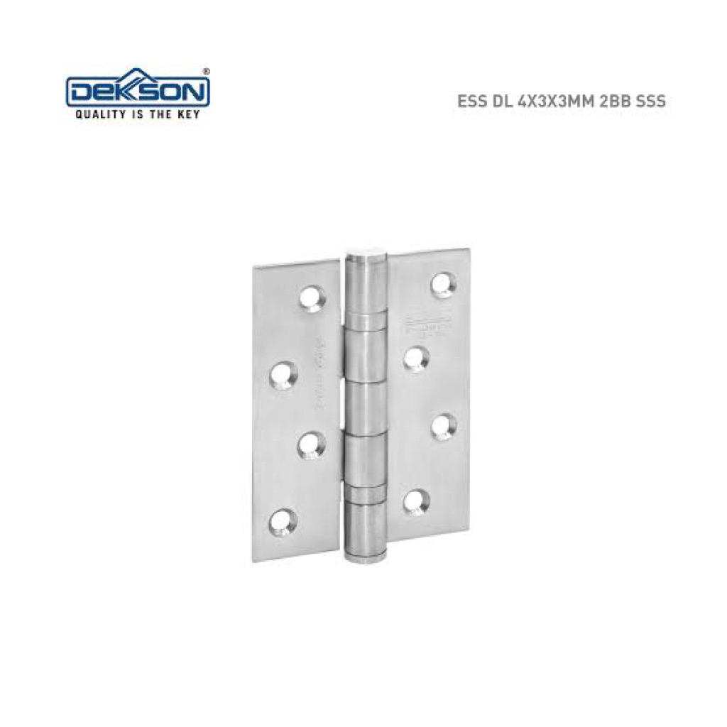 Engsel Dekson 4"X3"X3mm 2BB Ecoline/Engsel Pintu Dekkson/Engsel Dekson 4"inch