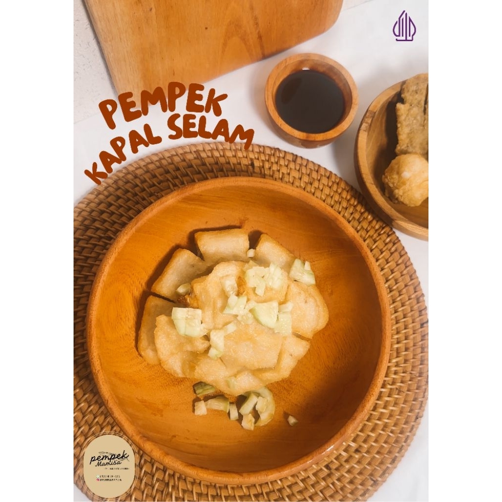 

Pempek Palembang Mamisa - Pempek Kapal Selam 2 Pcs + Cuko 150ml