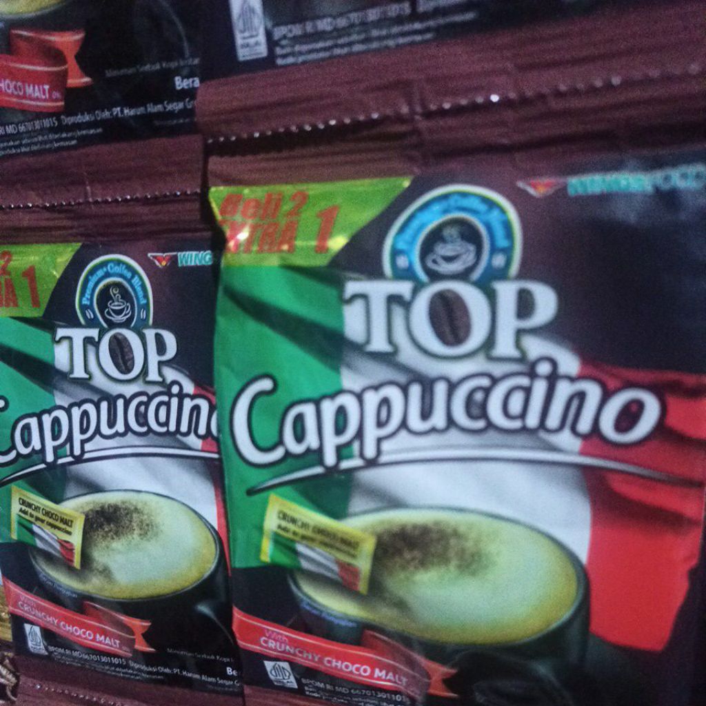 

kopi top cappucino harga 3pcs