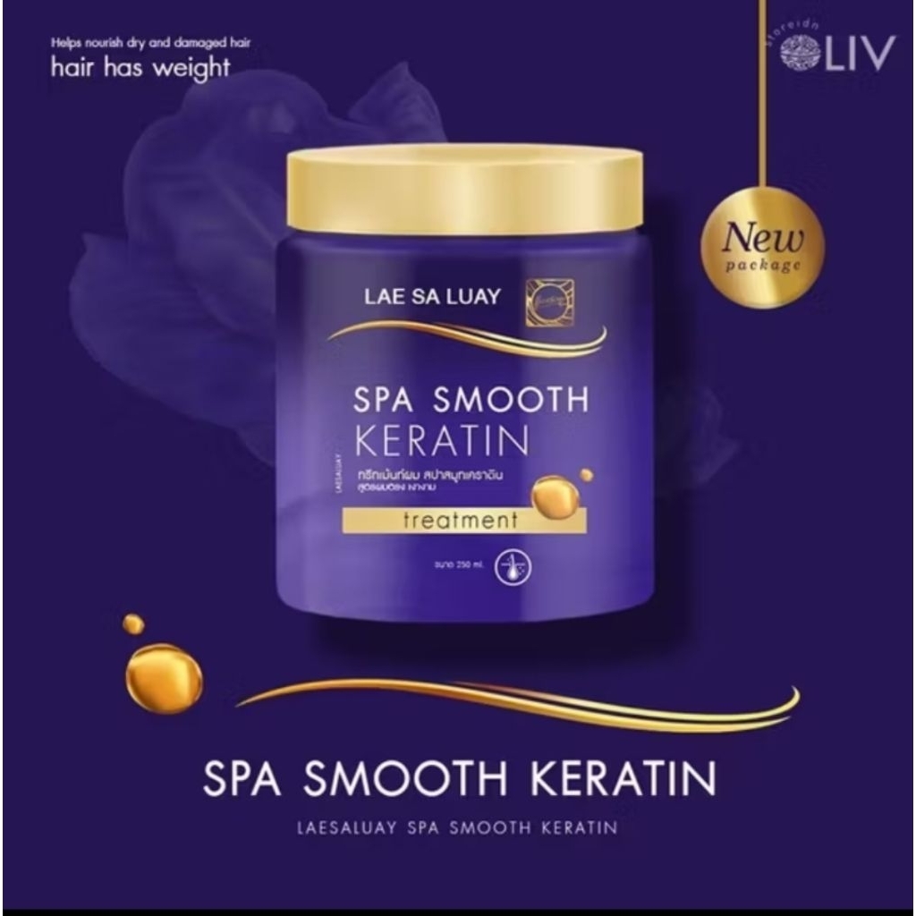 Lae Sa Luay Hair Spa Smooth Keratin Hair Mask 250ml | TnT Beauty Shop seharga Rp49.001. Dapatkan sek