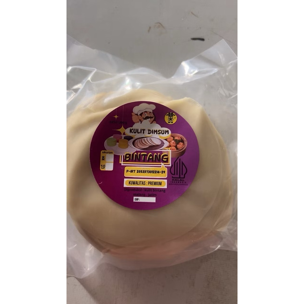 

Kulit Dimsum 250gr uk 9cm