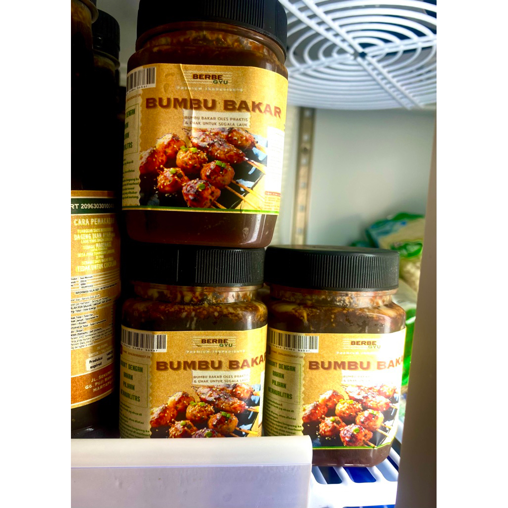 

Berbegyu Sambal Bakar 190gr / Sauce Sambal Bakar
