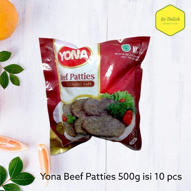 

Yona Beef Patties 500 gr