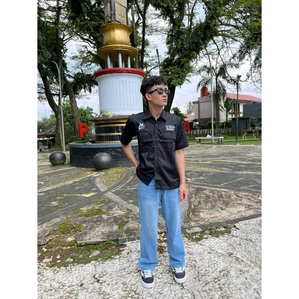 Kemeja Workshirt Original