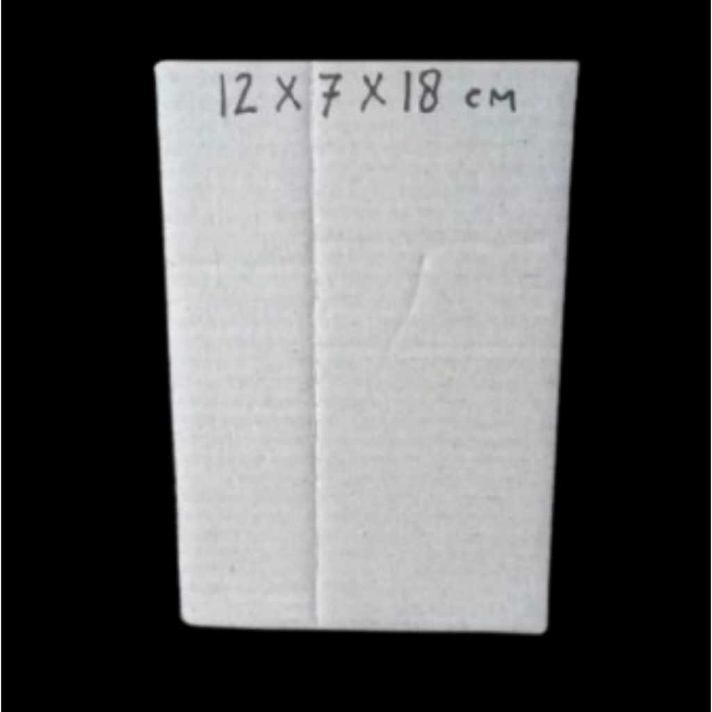 

Kardus Packing ukuran 12x7x18 cm polos luar dalam