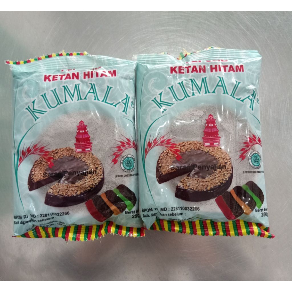 

Tepung Kumala Ketan Hitam Halus 250gr