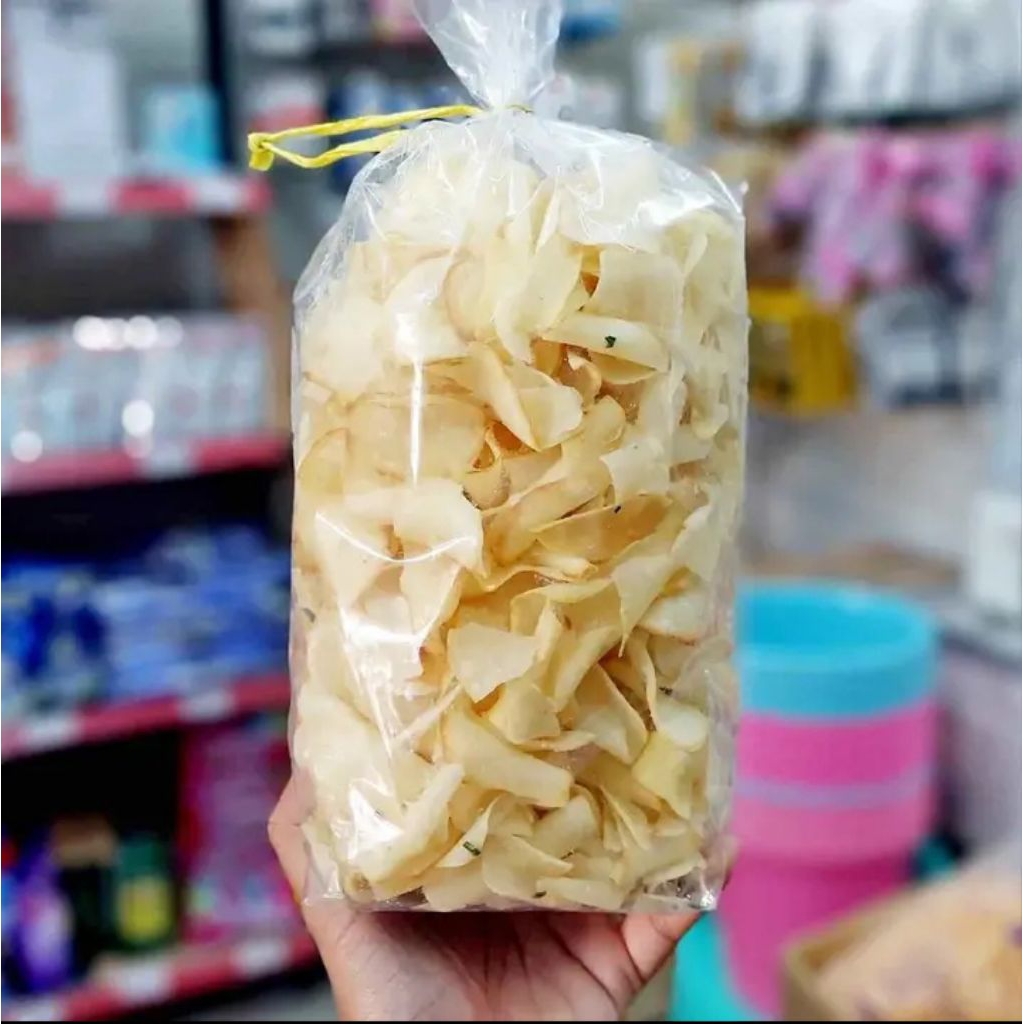 

Kiripik singkong mantap renyah rasa original berat bersih 1kg
