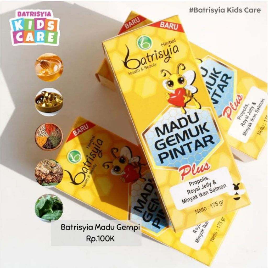 

Madu GEMPI (Gemuk Pintar) Batrisyia Herbal