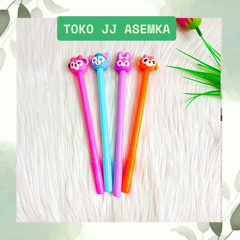 

PULPEN GEL DUFFY CAT LUCU IMUT KARAKTER ALAT TULIS SEKOLAH MURAH COD