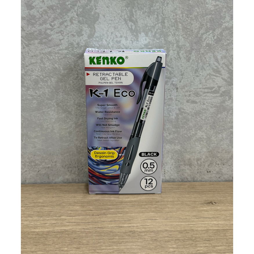 

Ay00! Pulpen Gel Pen Retractable Kenko K-1 Eco