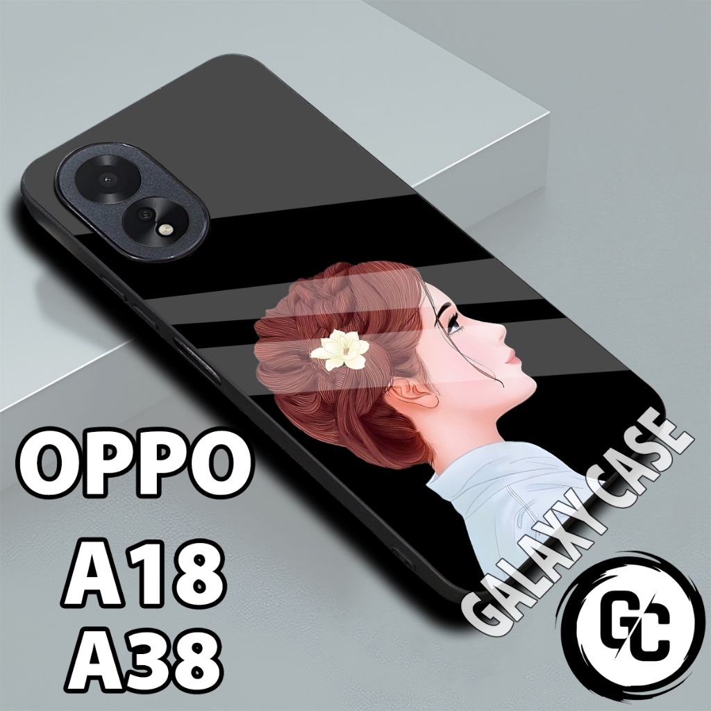 Softcase glossy OPPO A18 A38/case OPPO A18 cewek/case OPPO A38 glitter/casing/CASE OPPO A18 A38
