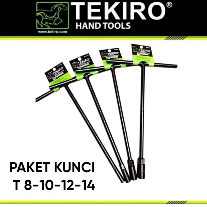 KODE C1V Promo Paket Tekiro  Kunci Sok T Tekiro Original 8mm1mm12mm14mm